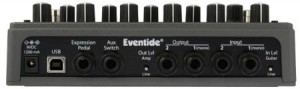 Top View of Space Reverb Guitar Effects Pedal from Eventide